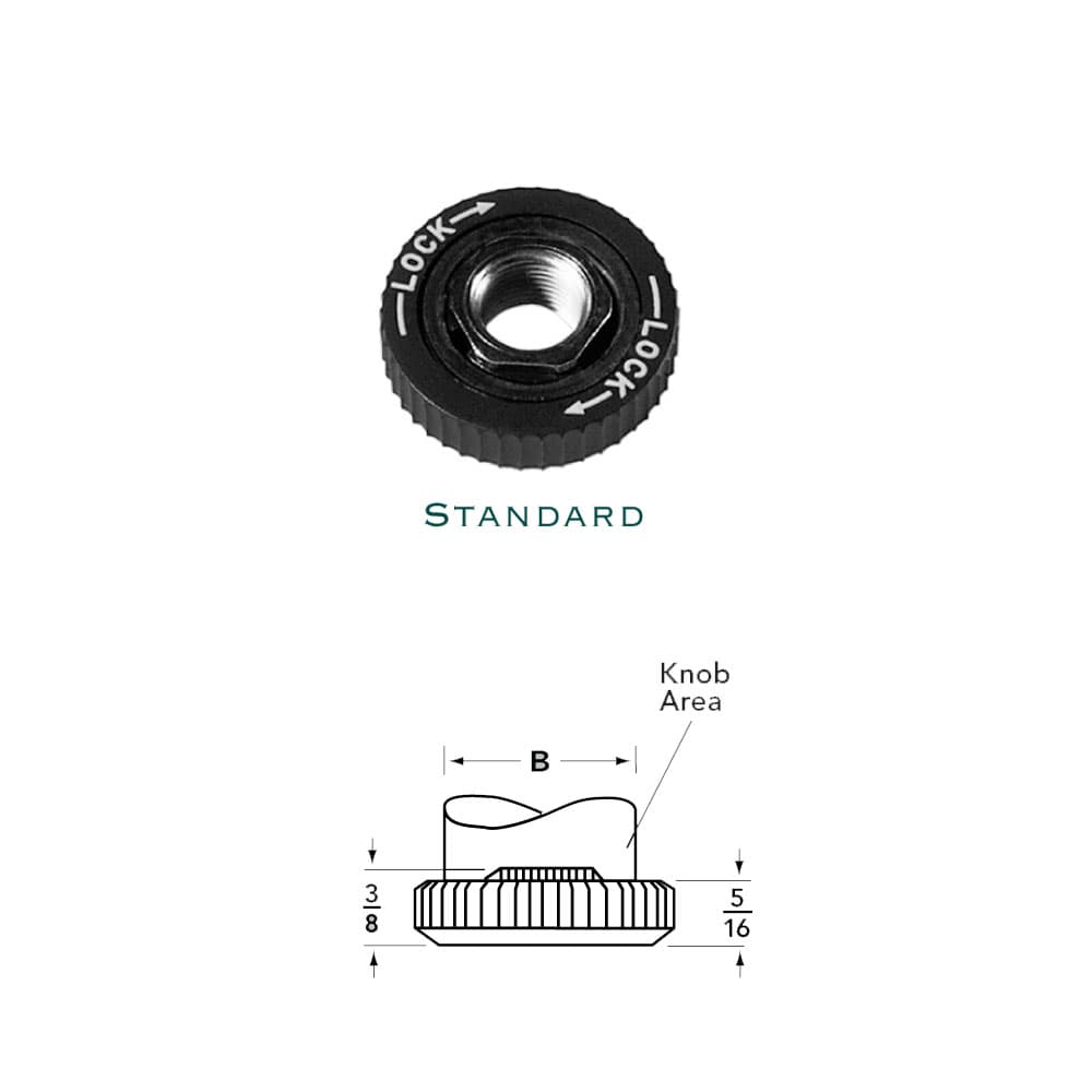 EHC Knobs - Control Knobs - Knob Locks