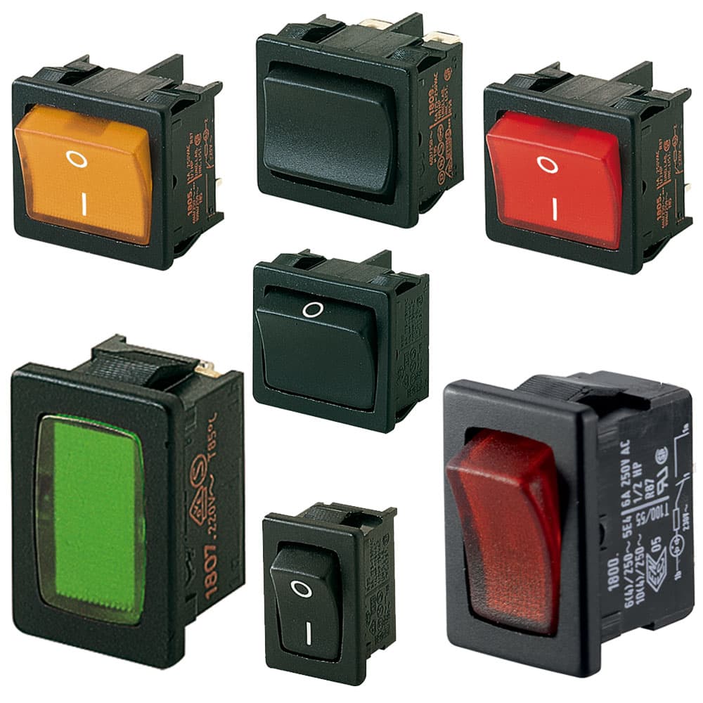 Marquardt Rocker Switches - Series 1800