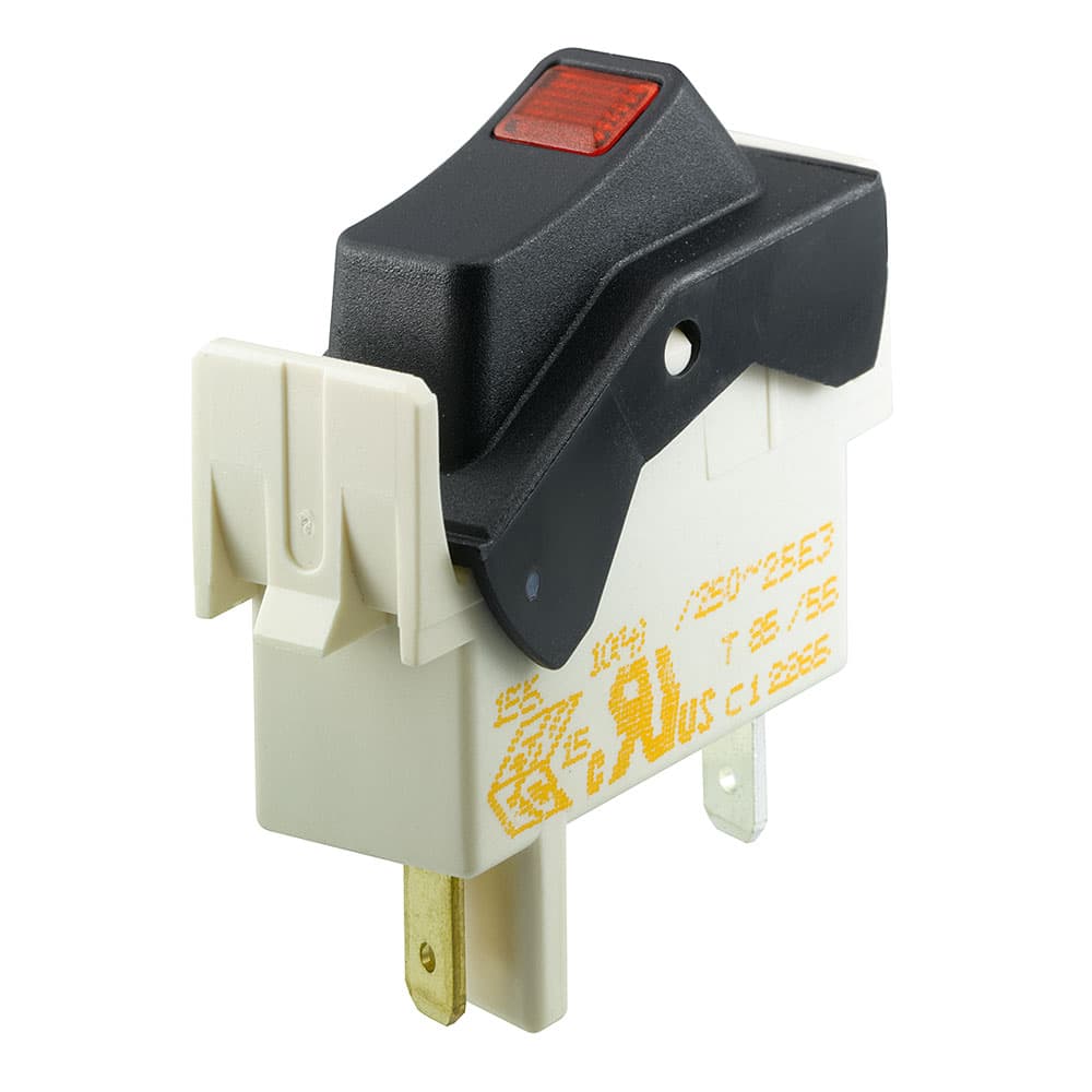 Marquardt 1 Pole Rocker Switches - Series 1550 ECO