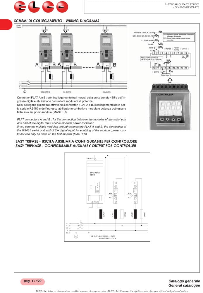 Elco Modular Power Controllers - MPCD Series
